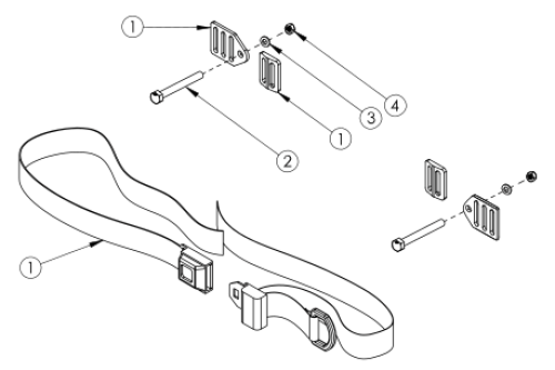 Rogue2 Pelvic Positioning Belt - 1.5