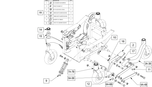 Pulse - Suspension Before S/n Pls6b-117767 parts diagram