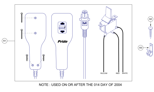 Used On Or After The 014 Day Of 2004 - Sn Ending In F20, C20, K10 parts diagram