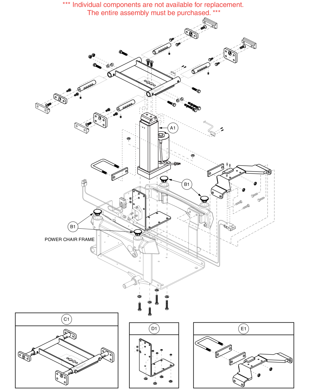 Power Elevating Seat, 14