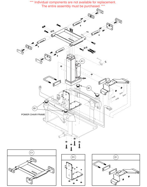 Power Elevating Seat, 14