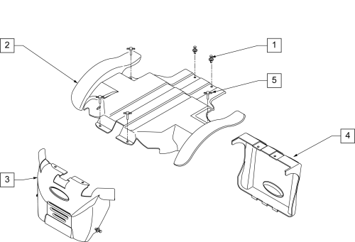 Pulse - Shrouds parts diagram