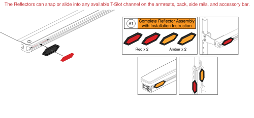 Reflectors, Tb3 parts diagram
