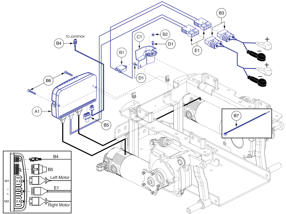 Ne Electronics, Standard Fenders, Q6 Edge 2.0 parts diagram