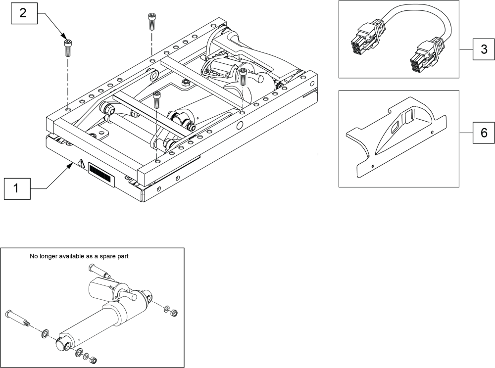 Pulse - Asap Tilt parts diagram