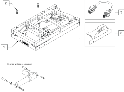 Pulse - Asap Tilt parts diagram