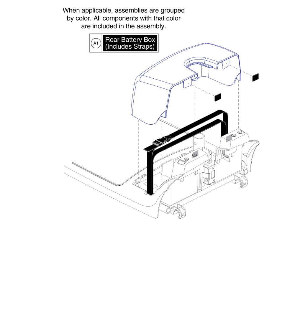 Battery Box Shroud parts diagram