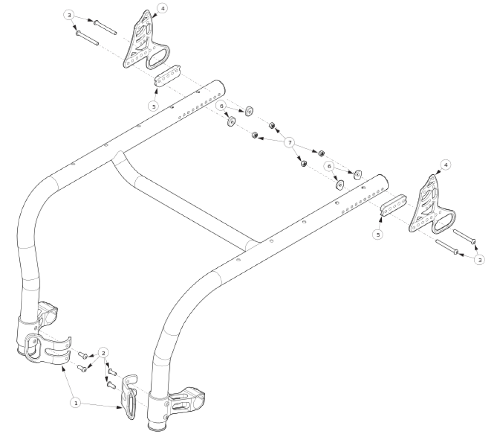 Rogue Style Transit Backrest Option On Tsunami parts diagram