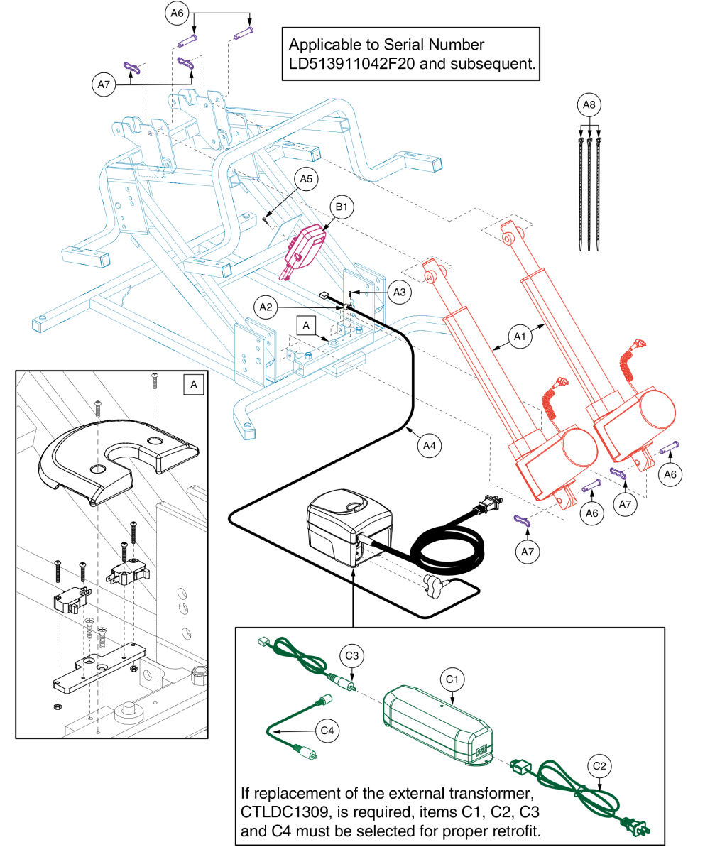 Used On Or After The 139 Day Of 2011, Ld51311042f20 parts diagram