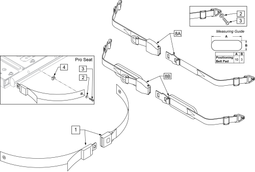 Hd Positioning Belts parts diagram