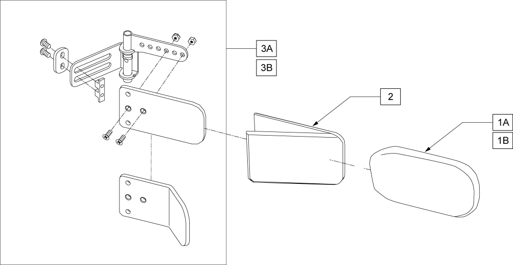 Lateral Assembly parts diagram