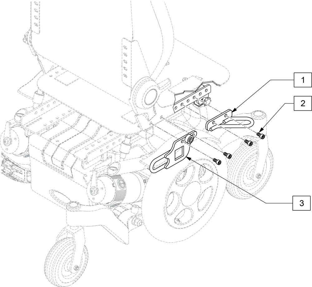 Captains Seat Transit Kit (wc19) parts diagram