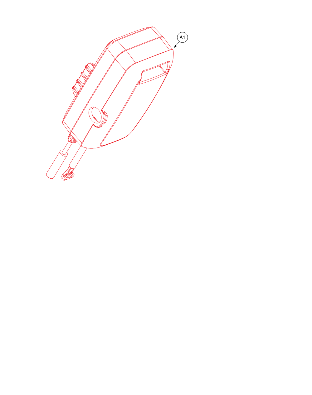 Controller Box Assembly, Dual Motor, Sync System parts diagram