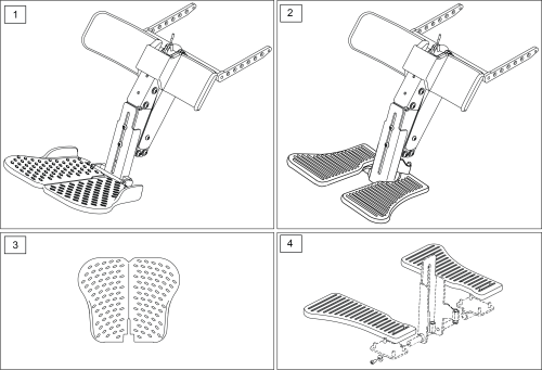 Center Mount Power Elr X8 parts diagram