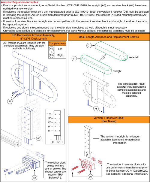 Hd Removable Armrests, 8