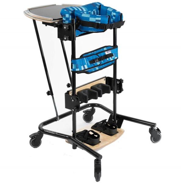 Leckey Freestander - Shown with pelvic belt