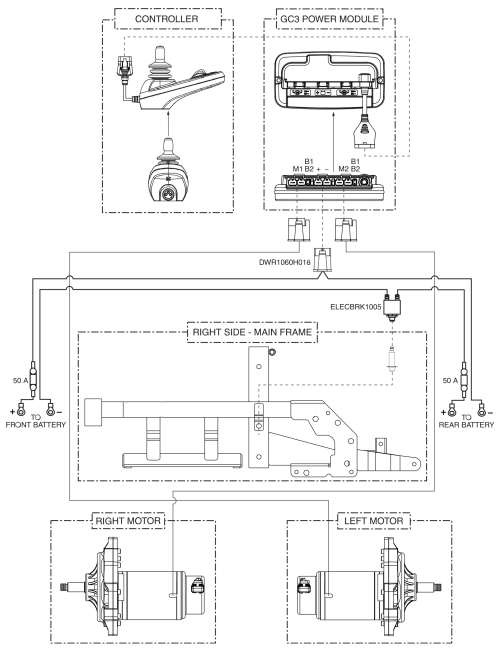 Gc3 Electrical System Diagram, Elite Gen.2 / Elite Es / Elite Es-1 parts diagram