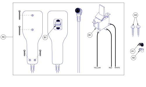 Standard, Mm Hand Control parts diagram