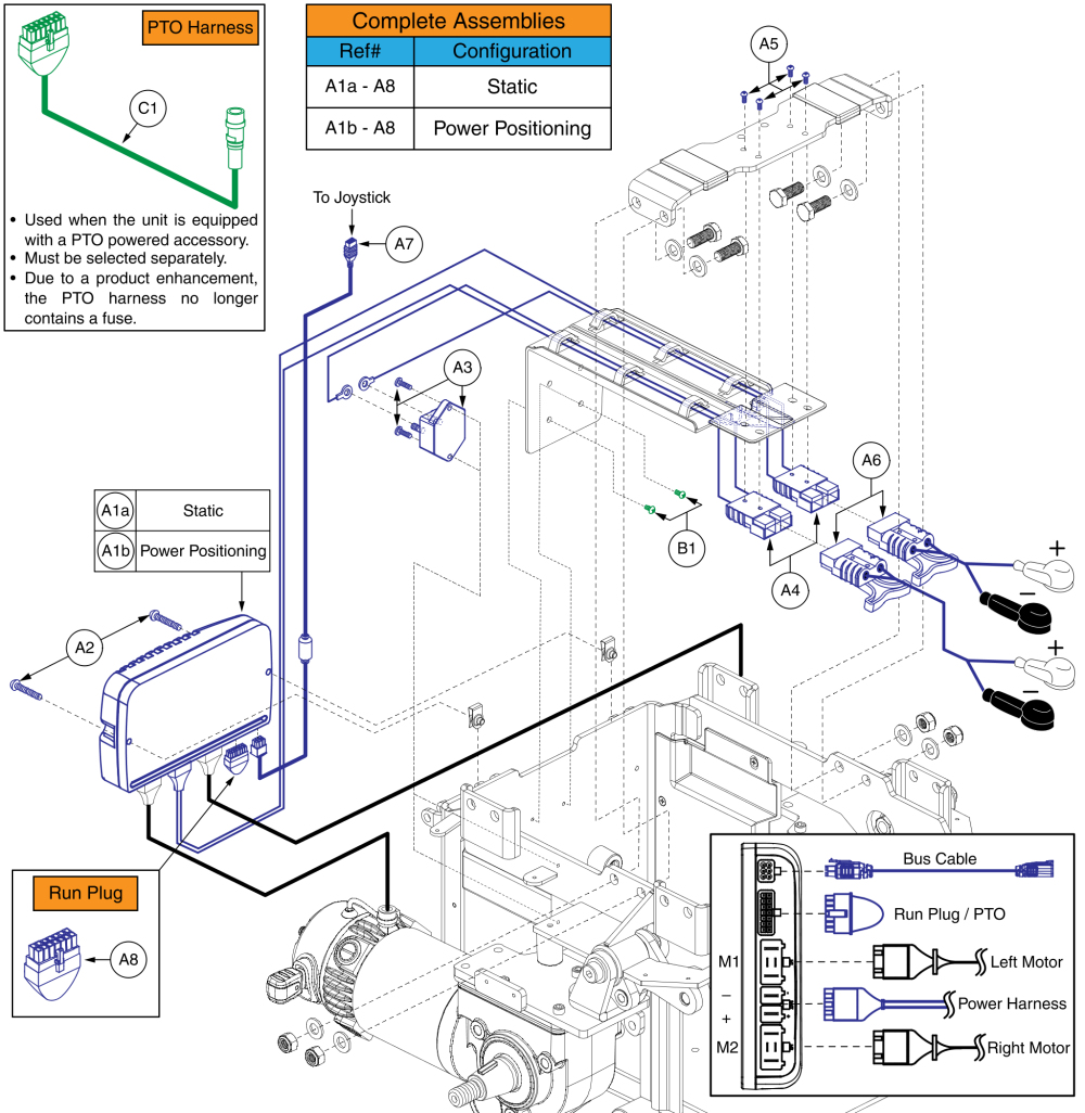 Ne+ Base Electronics, Standard Fenders / No Qbc, Q6 Edge Hd parts diagram