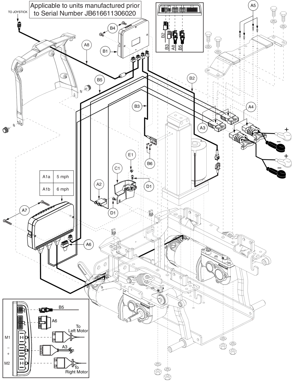 Ne+ Electronics Assy, Power Seat Thru Joystick, Q6 Edge parts diagram