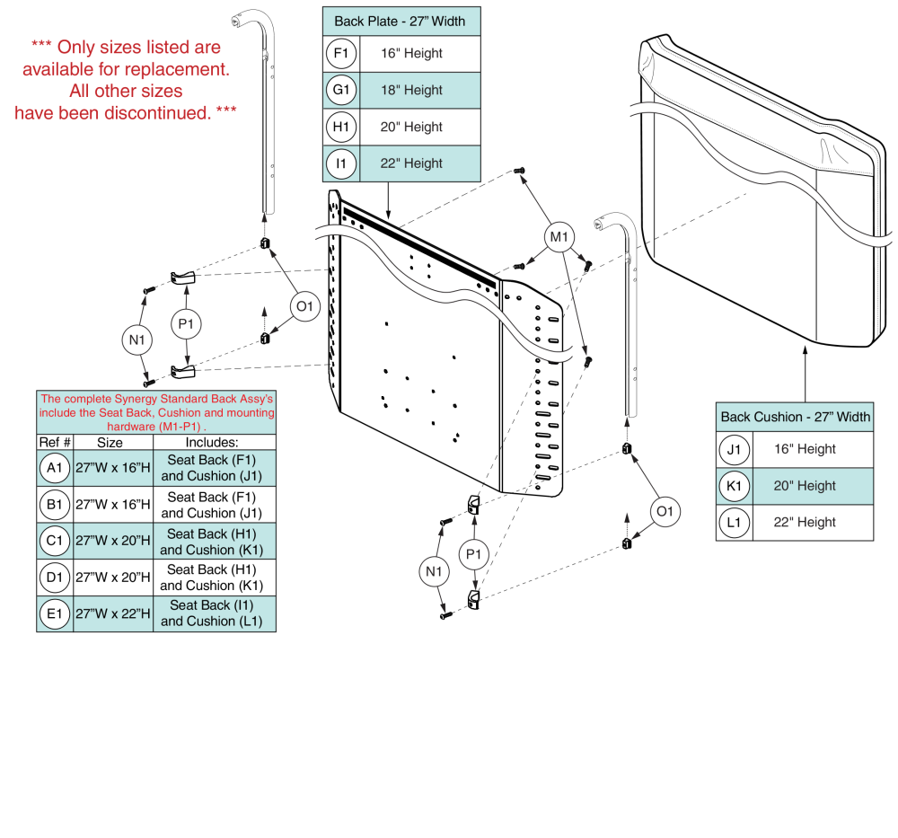 Standard Back - 27