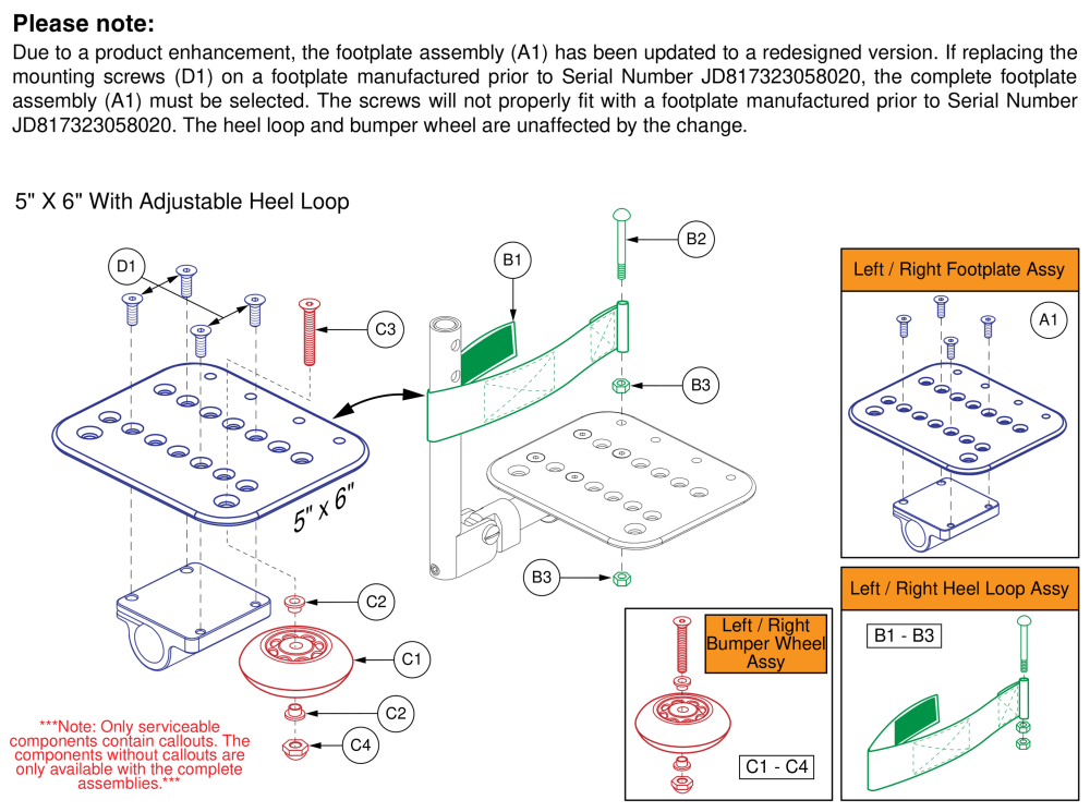 Angle Adjustable Foot Plates, 5