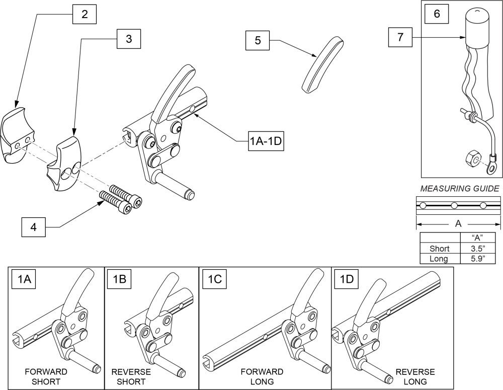 Push To Lock Wheel Lock (metric Forged) parts diagram