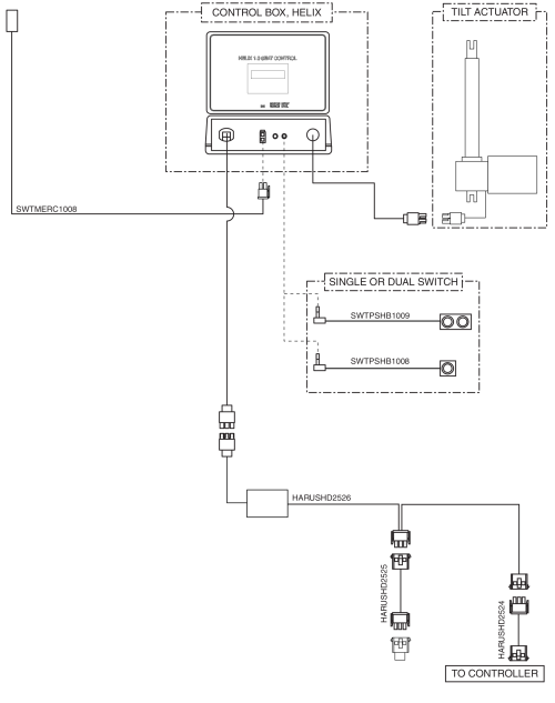 Vsi, Push Button Tilt, Electrical System Diagram parts diagram