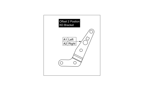 2-position Brackets parts diagram