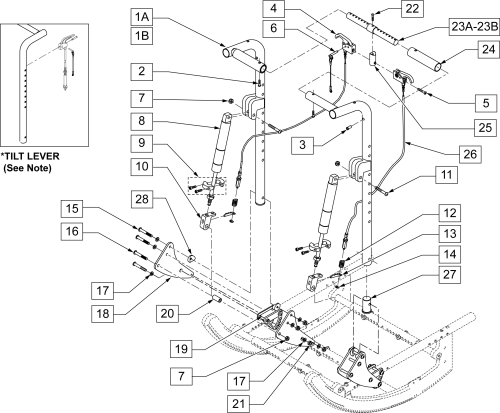 Quickie Iris (S/N Prefix CGT) Replacement Parts by Quickie ...
