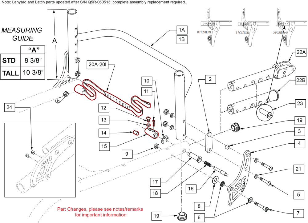 Quickie 5r Replacement Parts by Quickie