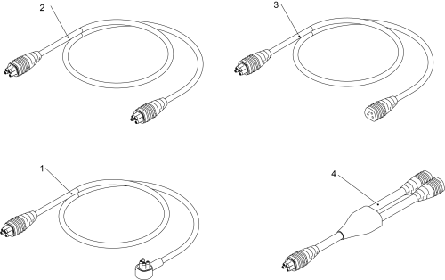 R-net Bus Cable Spares parts diagram