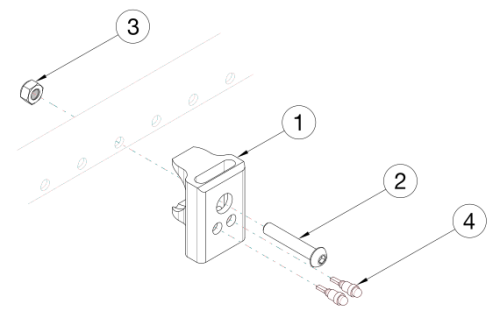 Cr45 Composite Side Guard Receiver parts diagram