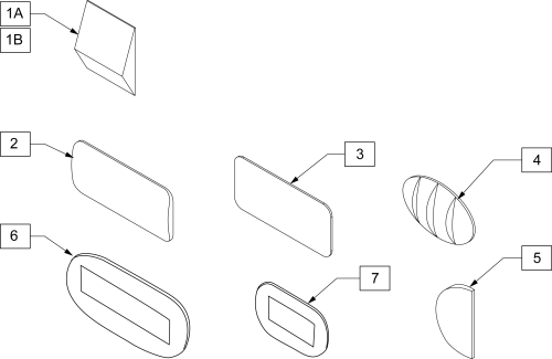Jay Zip Back Positioning Components parts diagram