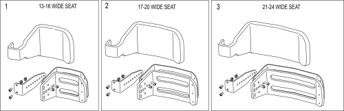 Sa Power Elevating Calf Pads parts diagram