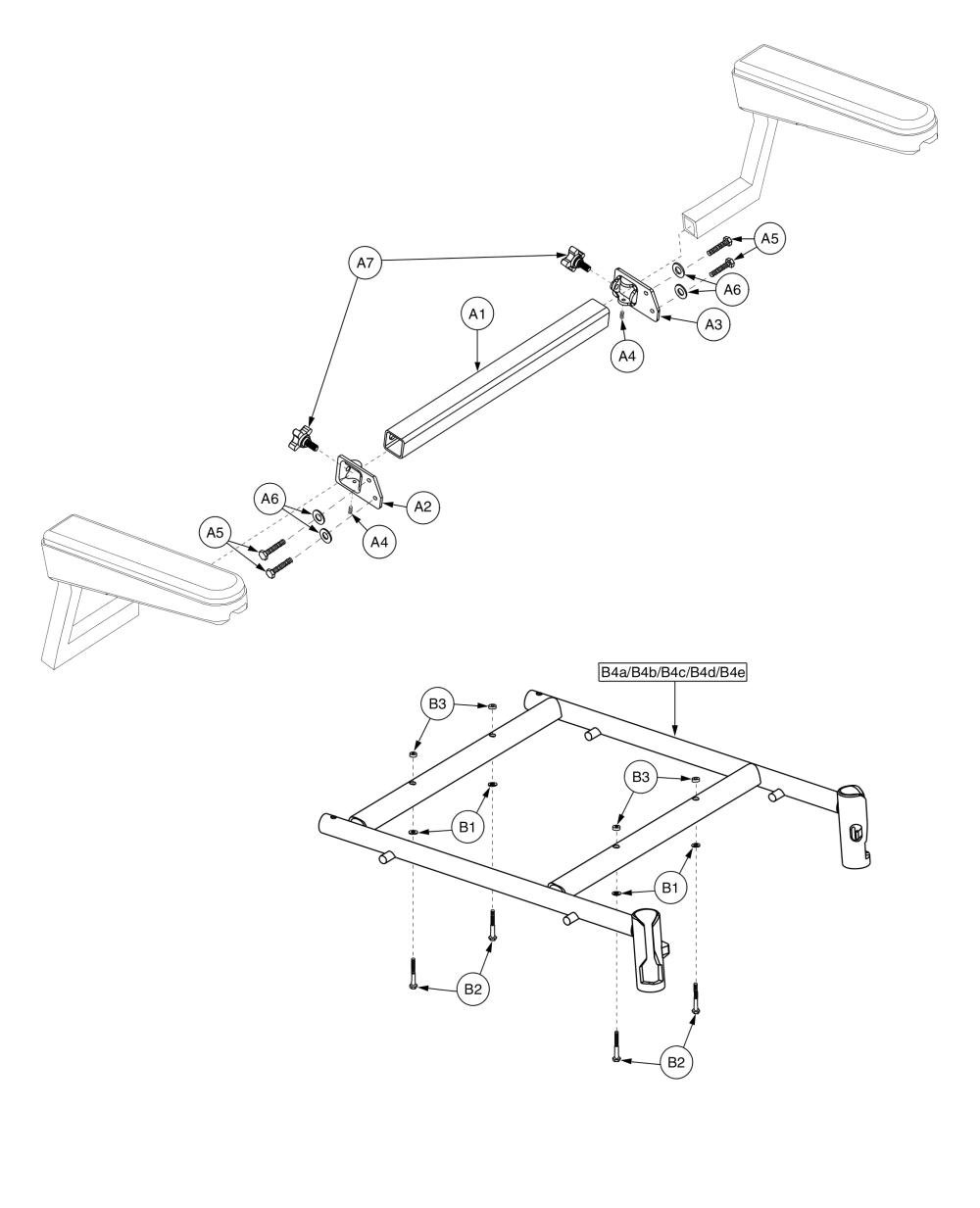 H - Frames - Pinchless Hinge - Elr Sa Taper Pin 18w parts diagram