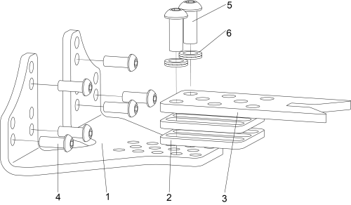Ez Lock Stabiliser Kit parts diagram