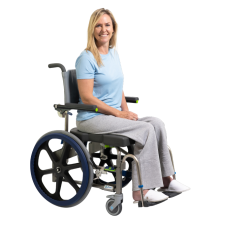 RAZ Zum SP Folding Mobile Shower Commode Chair