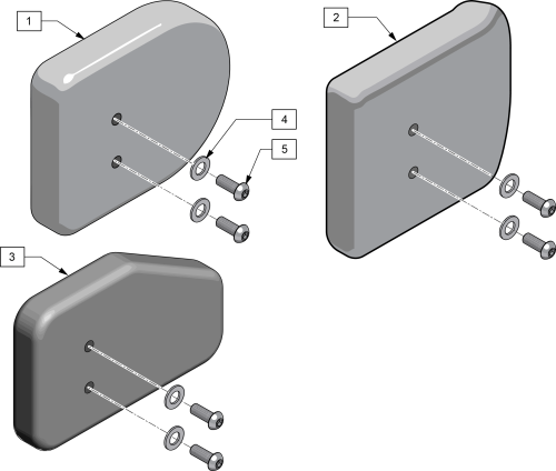 Lateral Pads parts diagram