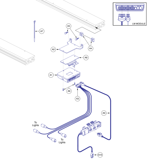 Ql2 & Ne+ Lm, Harnesses, And Hardware - Synergy parts diagram