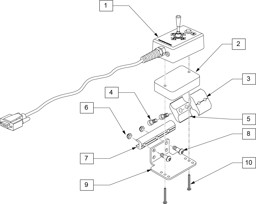 4-way Toggle parts diagram