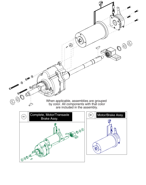 Drive Assembly parts diagram