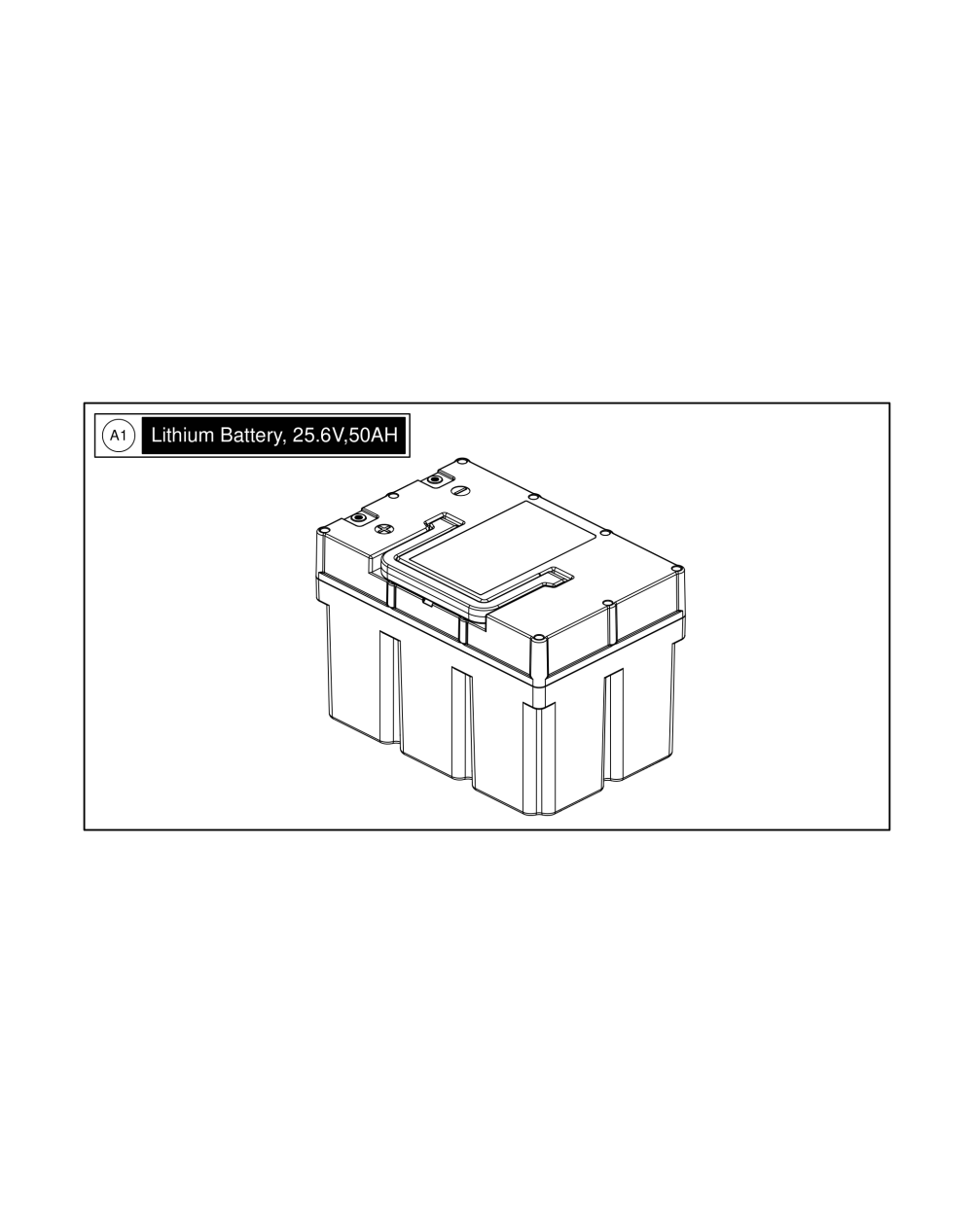 Lithium Battery parts diagram