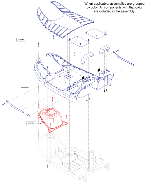 3 Wheel Front Body Shroud Assy, Victory 9.2 parts diagram