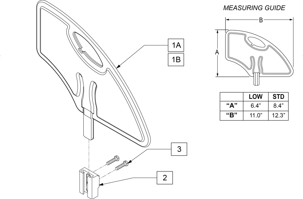 Plastic Side Guard X'cape parts diagram