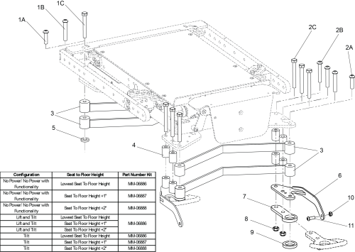 Fit Uso To X8 V3 parts diagram