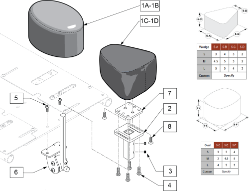 Medial Thigh Abductors Zm310 parts diagram