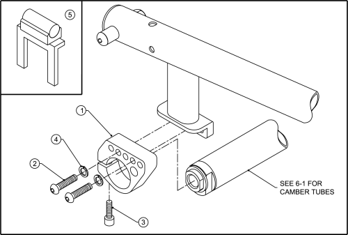 3) Axle Assembly parts diagram