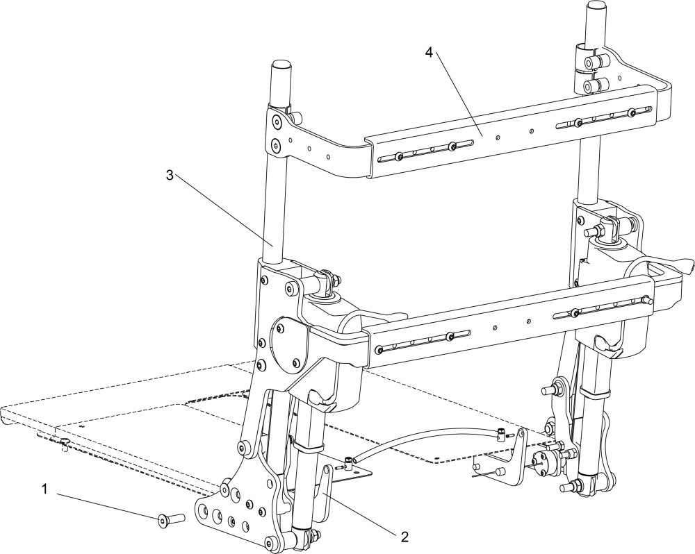 Rehab Anti Shear Pwr Rec Aspff For Std Arms parts diagram