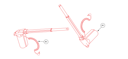 Motor, Megamat Plus parts diagram